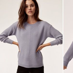 100% Merino Wool Aritzia Wilfred Free Sweater